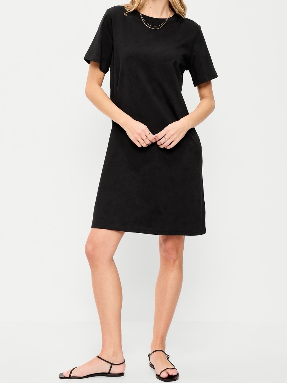 Old Navy Women Vintage Crew-Neck Mini T-
Shirt Dress